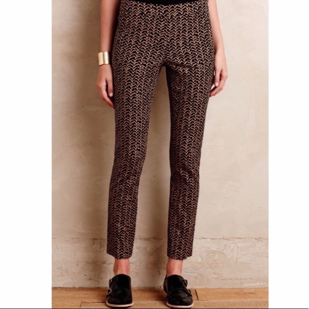 ANTHROPOLOGIE Cartonnier Charlie Ankle Pant Size 2